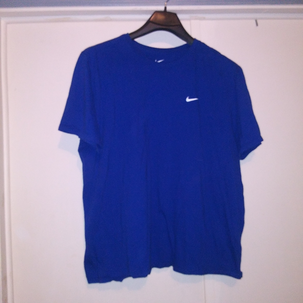 Nike Blue Short Sleeved T-shirt Mens XXL